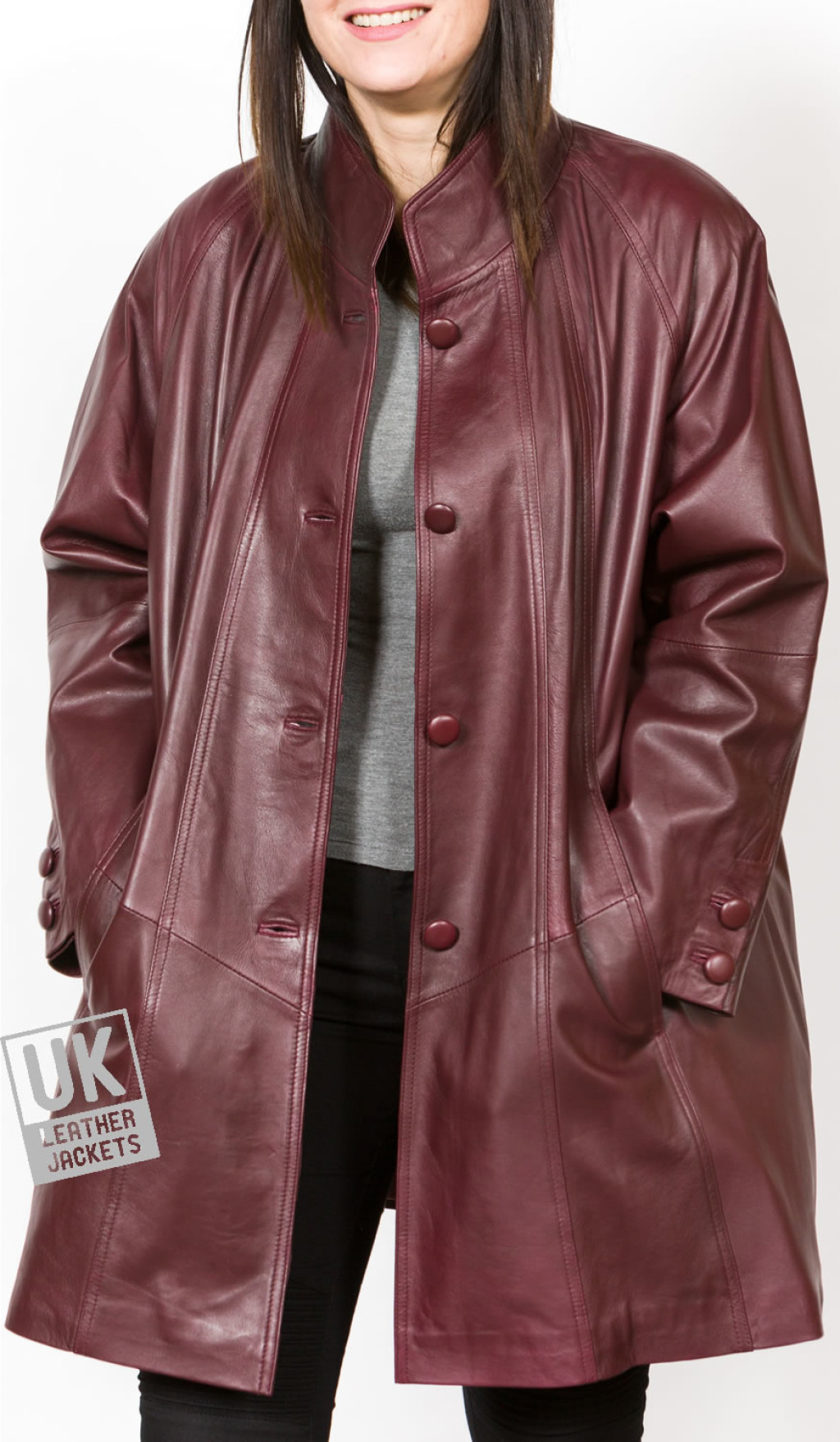 Womens Plus Size Leather Jackets Coats | Free UK | Leather Jackets