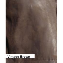 Vintage Brown Leather Swatch