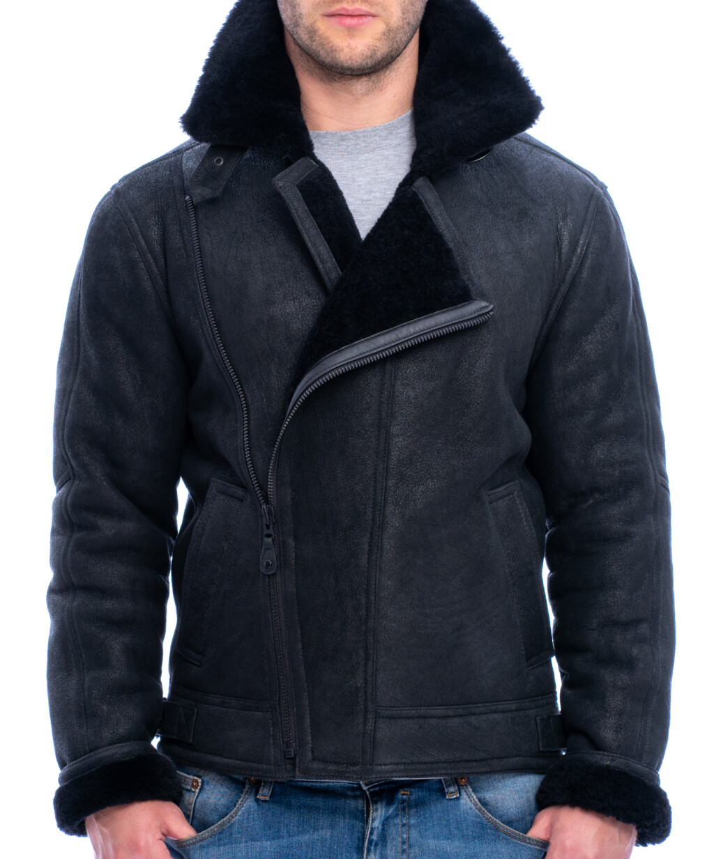 Mens Sheepskin Jackets and Coats | UK Leather Jackets